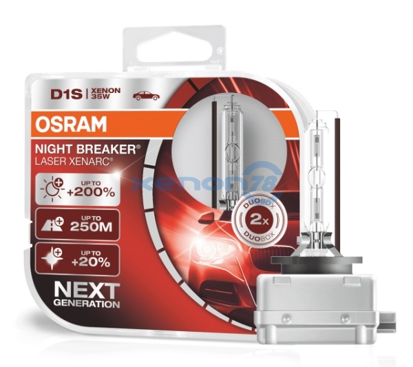 Лампа D1S OSRAM 66140 XNL +200%