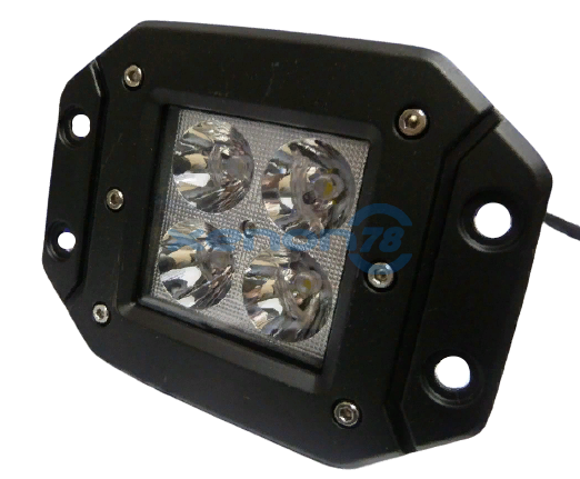 Фара-доп. SQ Zum LED S0412  SPOT,12W(4x3W) Cree, 10-30V (75х80х82мм)