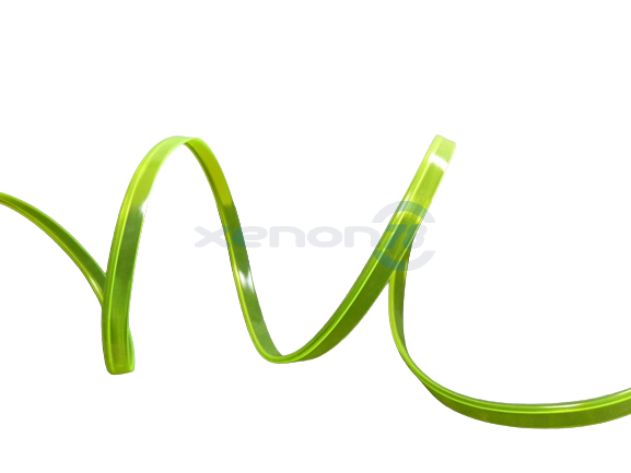 Лента гибкий неон 1м цвет Ядовито-зеленый (неоновая нить Т-профиль)