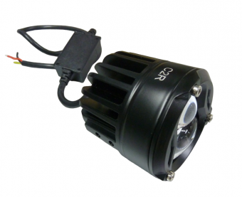 Фара-доп. LED+Laser 75mm G0129,12W(4x3W) Cree, 10-30V комплект из 2-х шт IP68