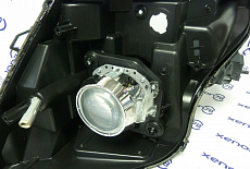 Замена штатных галогеновых линз на светодиодные линзы (модули) 3.0" Eneg A3 MAX - Ford Explorer 5 (2012 года) 