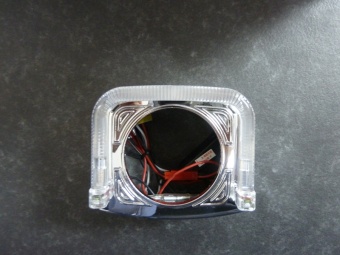 Съёмная бленда для биксеноновой линзы 3.0" тип159 (G150 ) LED ДХО с притуханием